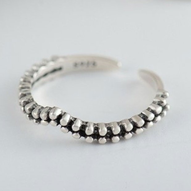 Nhẫn Bạc Thái Cho Nữ Phong Cách N1752 - Bảo Ngọc Jewelry