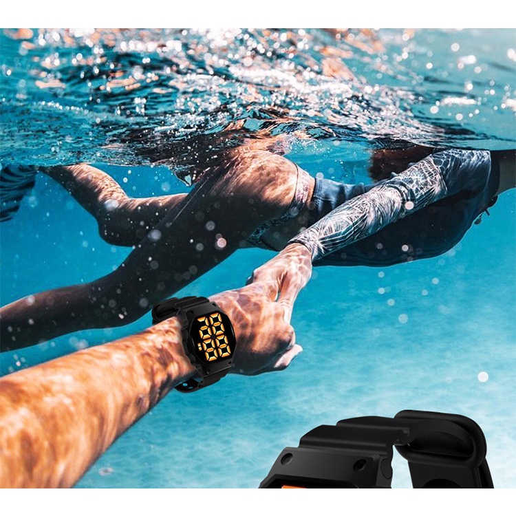 Đồng hồ đeo tay nam nữ led điện tử thể thao unisex chính hãng giá rẻ D-ZINER LED06 | BigBuy360 - bigbuy360.vn