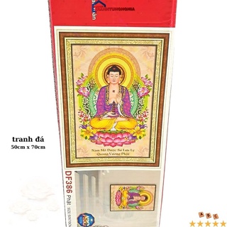 Tranh đính đá phật dược sư DF386 (50cm x 70cm)