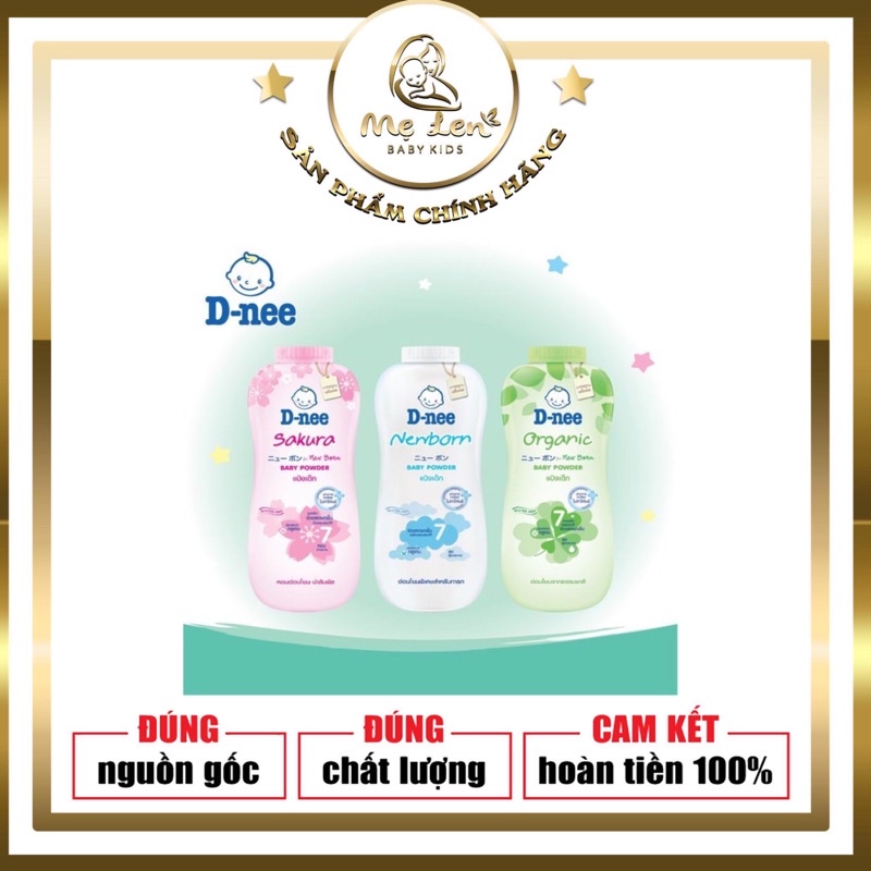 Phấn Rôm Em Bé Dnee Thái Lan D-nee Baby Powder 380g