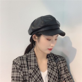 Mũ da nồi lưỡi trai nữ