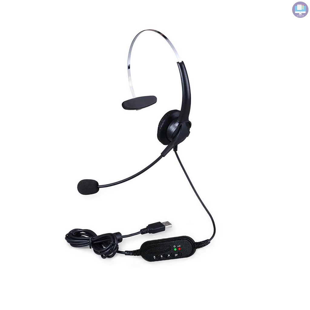 Gm Tai Nghe Chụp Tai Một Mặt Cổng Usb Có Thể Điều Chỉnh Âm Lượng Cho Pc Laptop | BigBuy360 - bigbuy360.vn