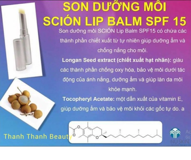 SON DƯỠNG MÔI SCION