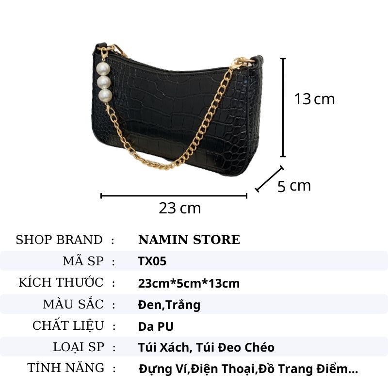 Túi xách nữ đeo vai cao cấp phong cách hàn quốc đẹp giá rẻ đeo chéo NAMIN STORE TX05