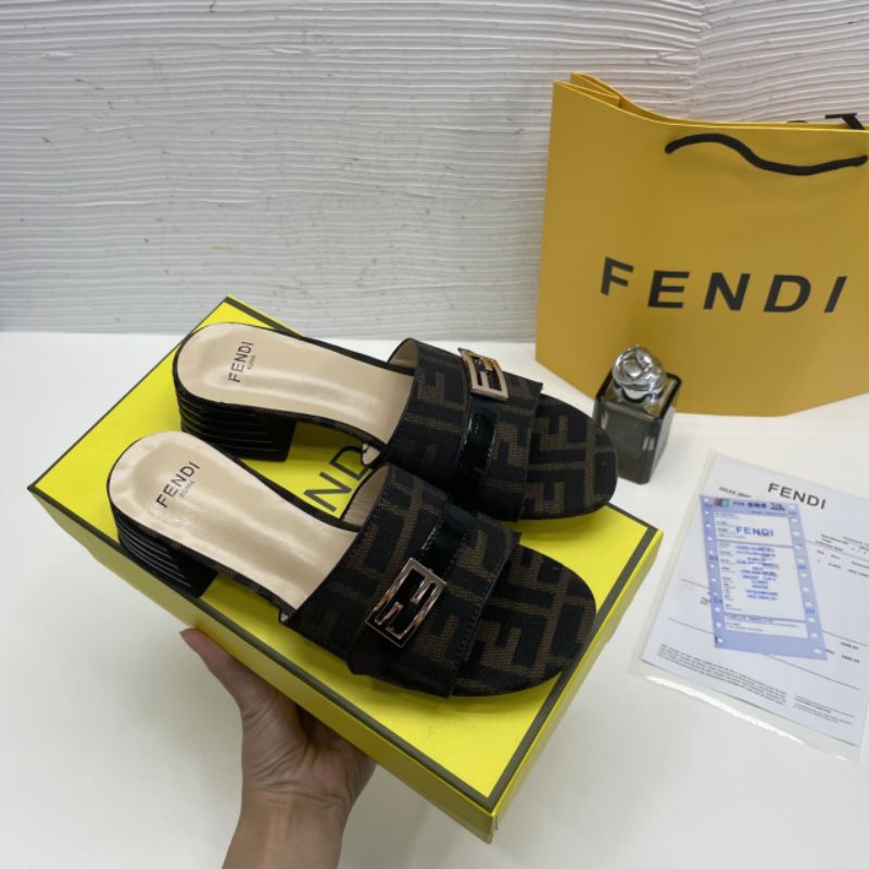 x Guốc 3p Fd Da Mềm Êm Fullbox Bill Túi Cao Cấp