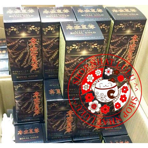 Viên uống Đông trùng hạ thảo Royal Gold Nhật Bản 420 viên_shopnhatlulu