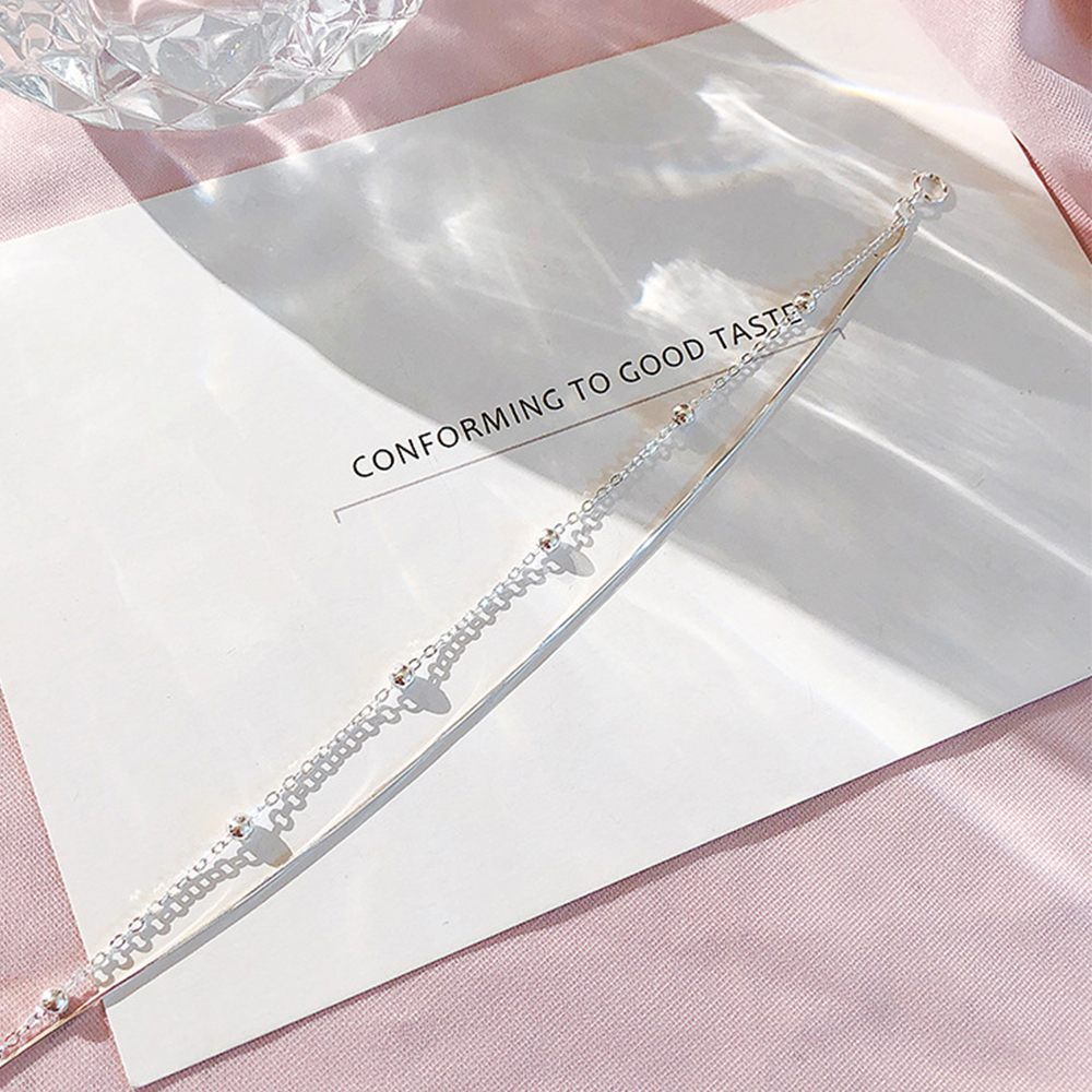 Vòng Tay Hai Lớp Phong Cách Vintage Thời Trang Cho Nữ