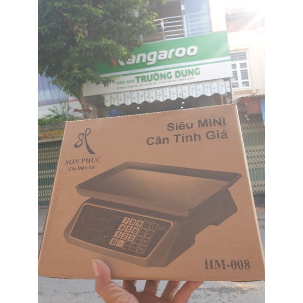 CÂN ĐIỆN TỬ SIÊU MINNI TÍNH GIÁ 30KG SƠN PHÚC