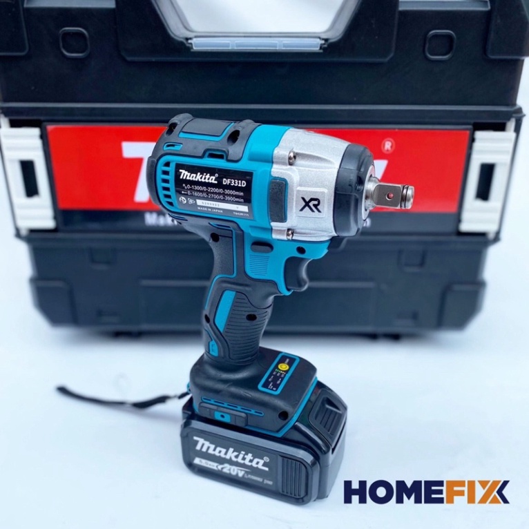 Máy Siết Bulong MAKITA siêu hạng sức mạnh vượt trội tặng bộ phụ kiện đầy đủ