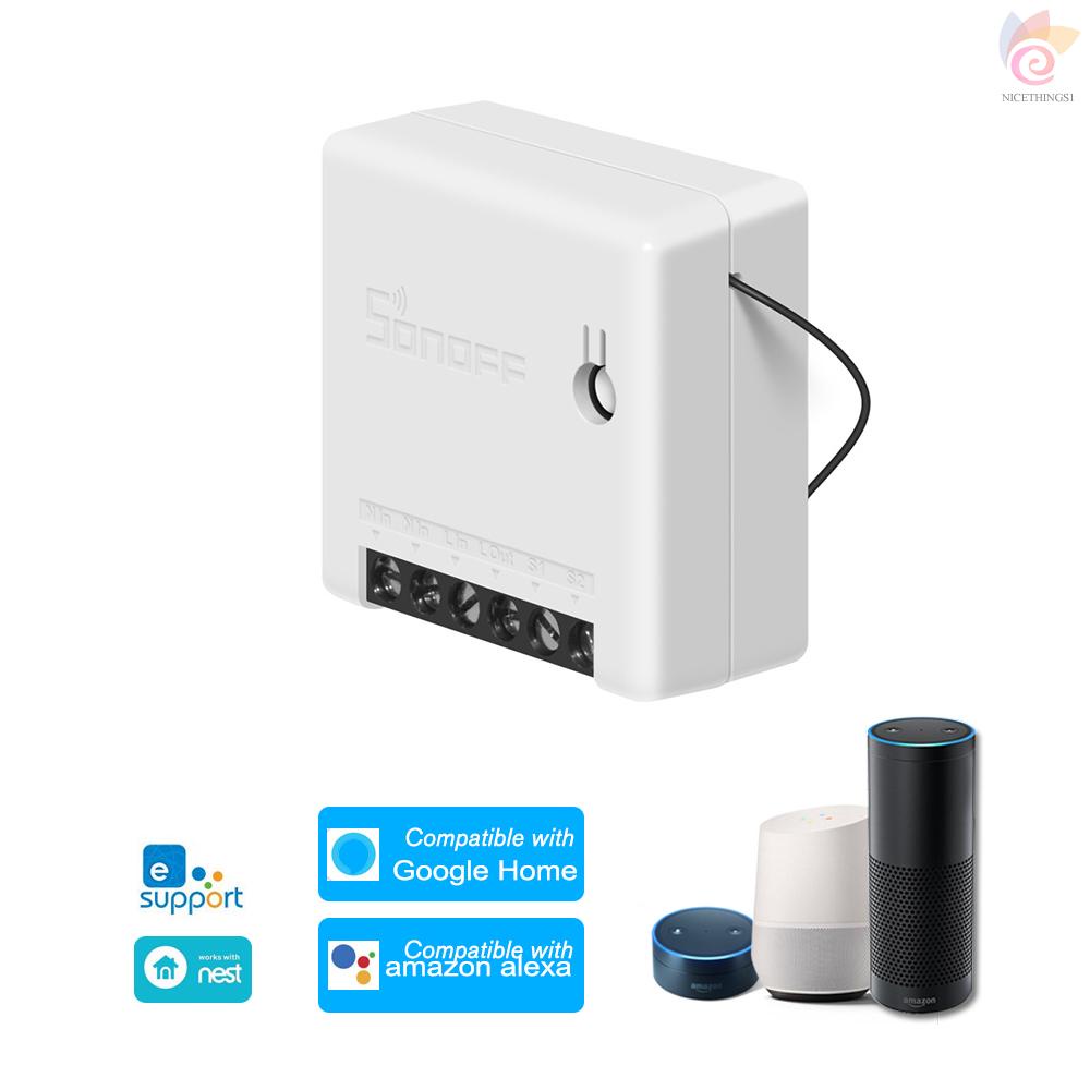 SONOFF Công tắc điều khiển từ xa thông minh MINI hai chiều cho Google Home/Nest IFTT