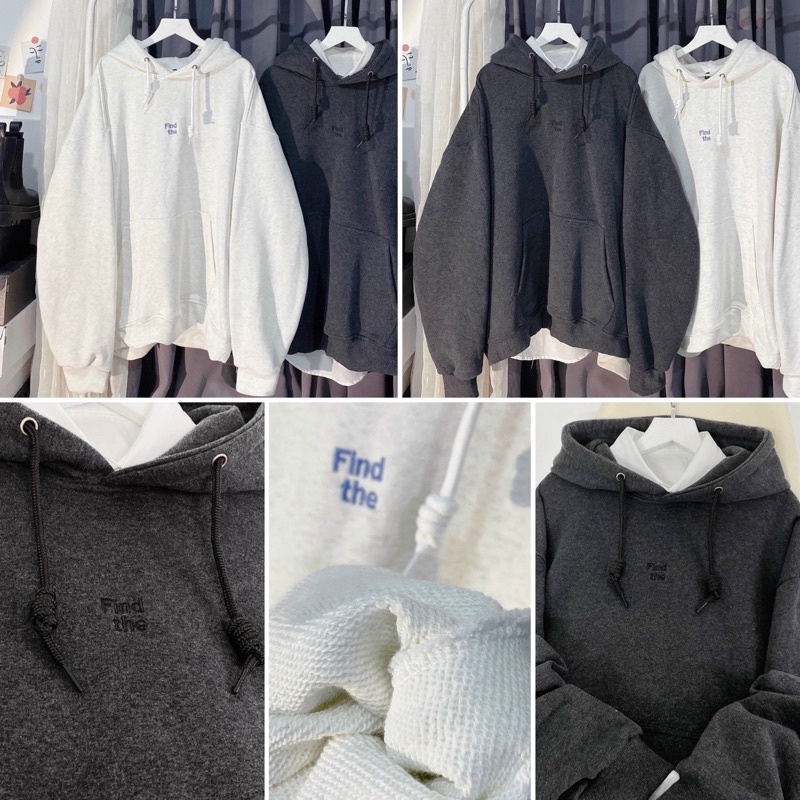 Áo Hoodie Nỉ chất nỉ bông cực mịn đẹp Form rộng unisex Nam/Nữ ( Hình + video thật 100% ) | BigBuy360 - bigbuy360.vn