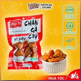 Chân Gà Cay Vị Xì Dầu Hey Yo (Chili Chicken Feet) 80Gr - Món Ngon Mỗi Ngày