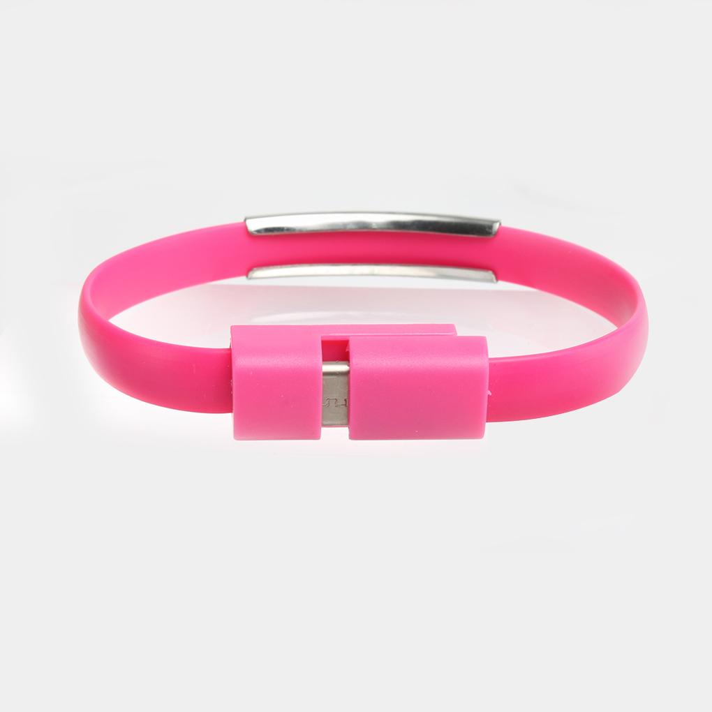 Cáp Sạc USB Type-c Dạng Vòng Đeo Tay Tiện Dụng Mang Theo Du Lịch