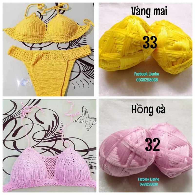 Sợi cotton Nhật chập 8
