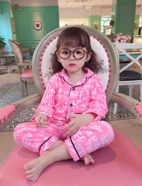 Bộ pijama nỉ size nhí cực đẹp, mềm mại và ấm áp cho bé trai, bé gái - BPNBN