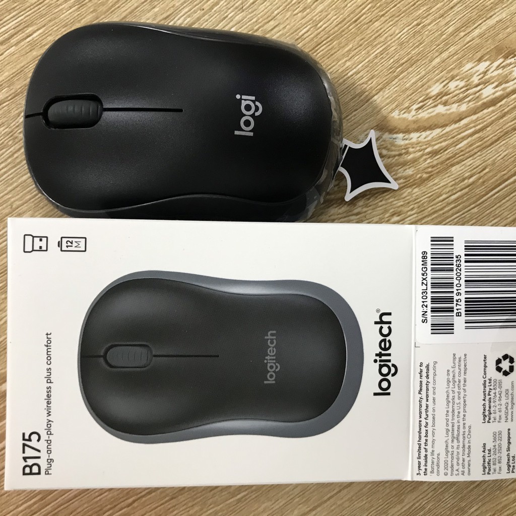 Chuột không dây LOGITECH B175 - Bảo hành 3 năm