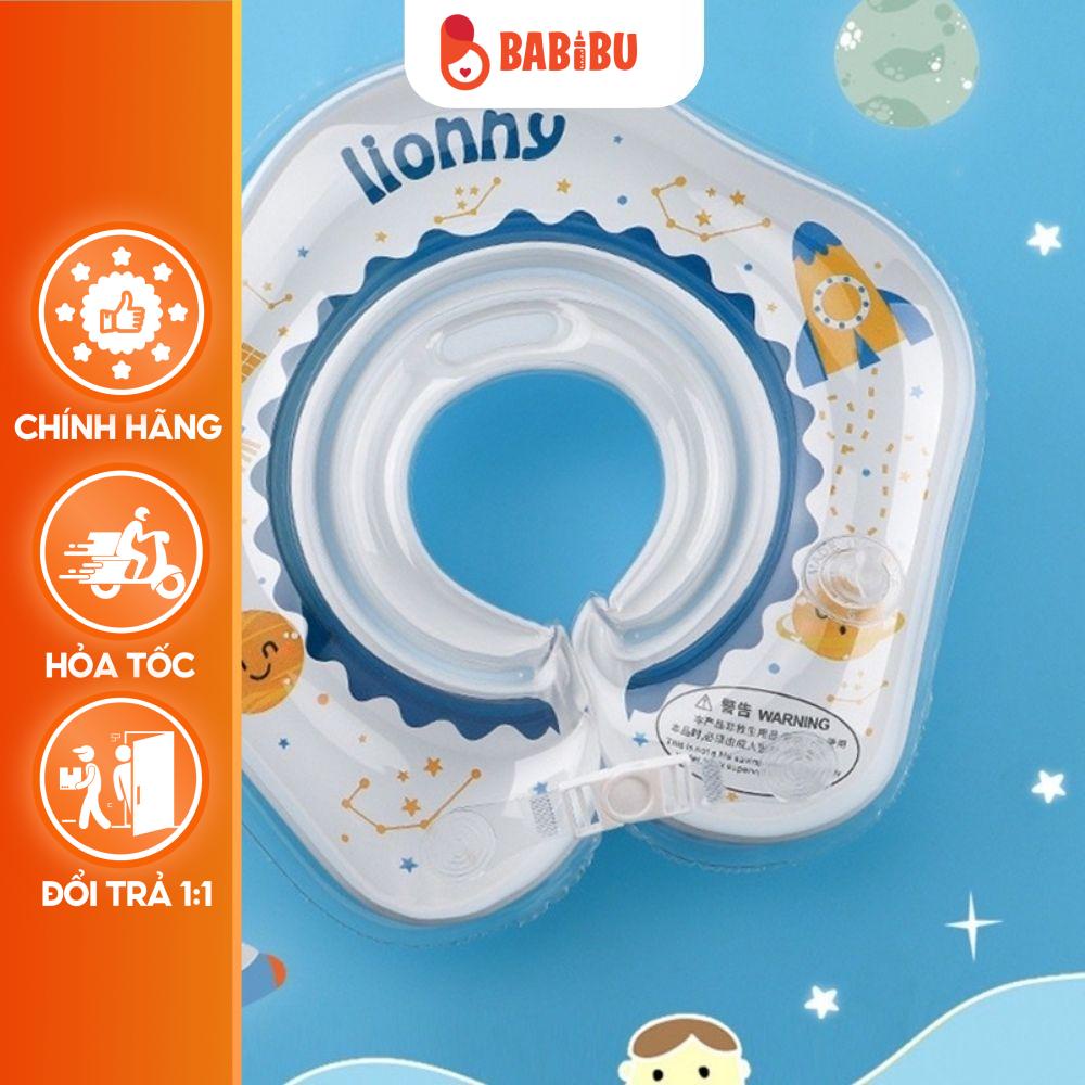 Phao Nâng Cổ Cho Bé Tắm Cao Cấp, Tập Bơi, Vận Động, Thư Giãn(Tặng Kèm Bơm) Babibu-PNCHP