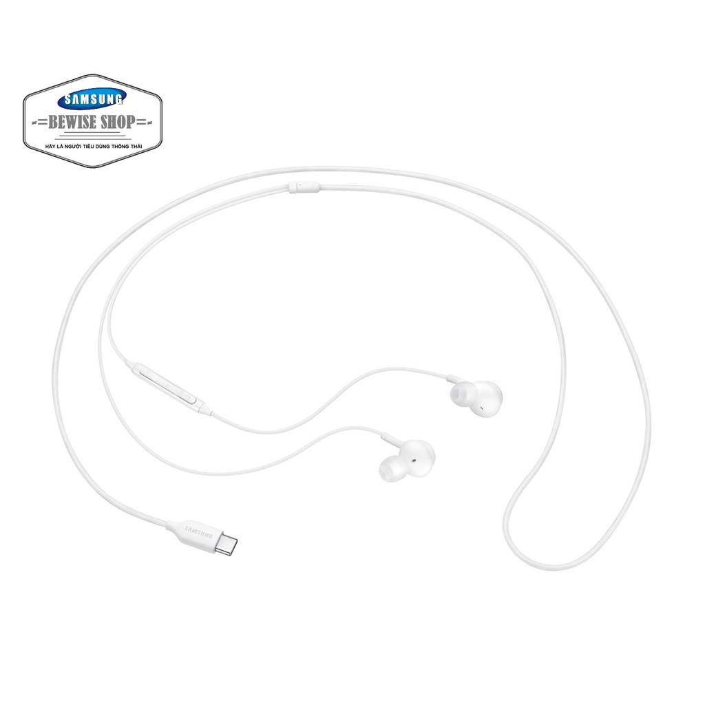Tai Nghe AKG Type C Dành Cho Các Dòng Điện Thoại Samsung Fold Series, Note 20 Series, S21 Series Tặng Kèm Núm Silicone
