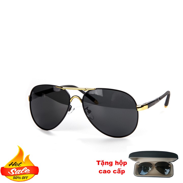 Mắt Kính siêu sang Porsche chống tia UV tặng hộp da cao cấp TM00262