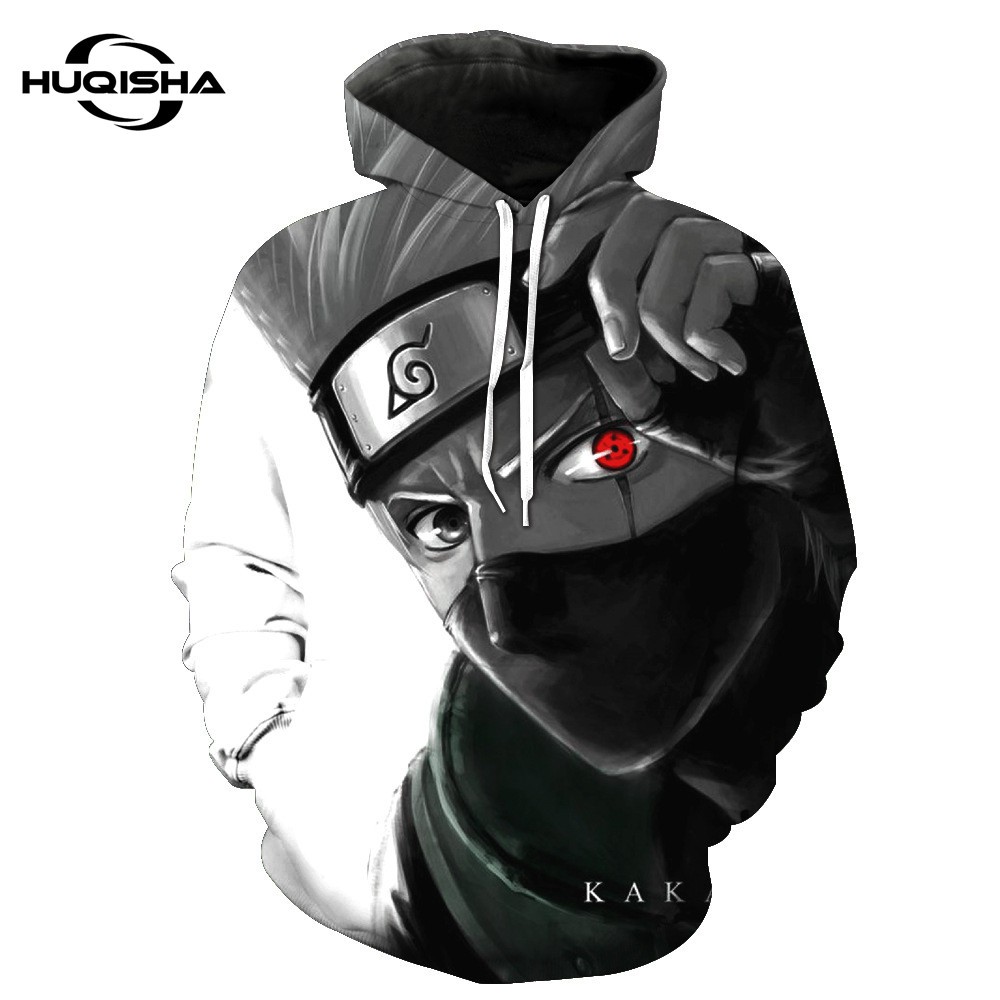 Áo khoác hoodie họa tiết anime naruto uchiha itachi thời trang cho nam và nữ HUQISHA