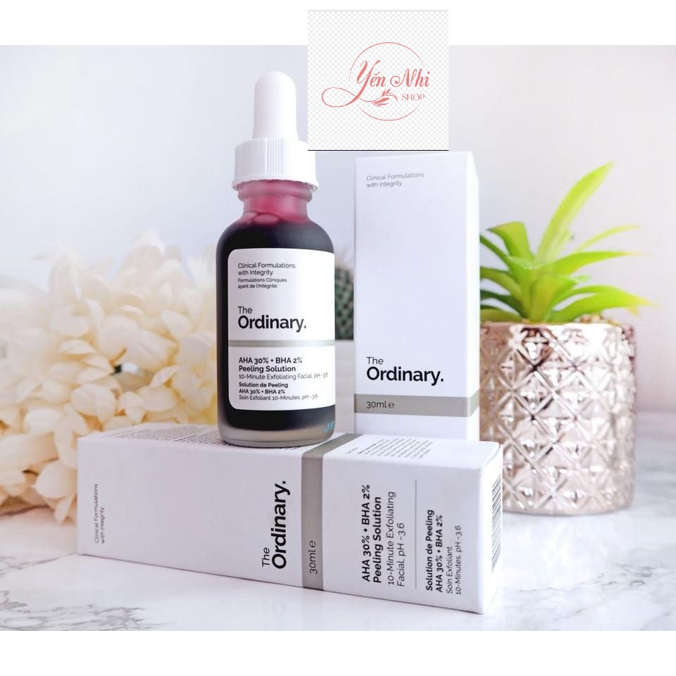 [Hàng Chuẩn CANADA] The Ordinary AHA 30% + BHA 2% Peeling Solution Tinh Chất Tẩy Tế Bào Chết Hoá Học