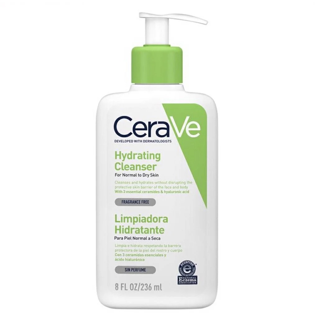 Sữa rửa mặt CeraVe Foaming, Hydrating, SA Smoothing Cleanser cho da dầu, khô, nhạy cảm 88ML/236ML/473Ml-Ngochan Cosmetic