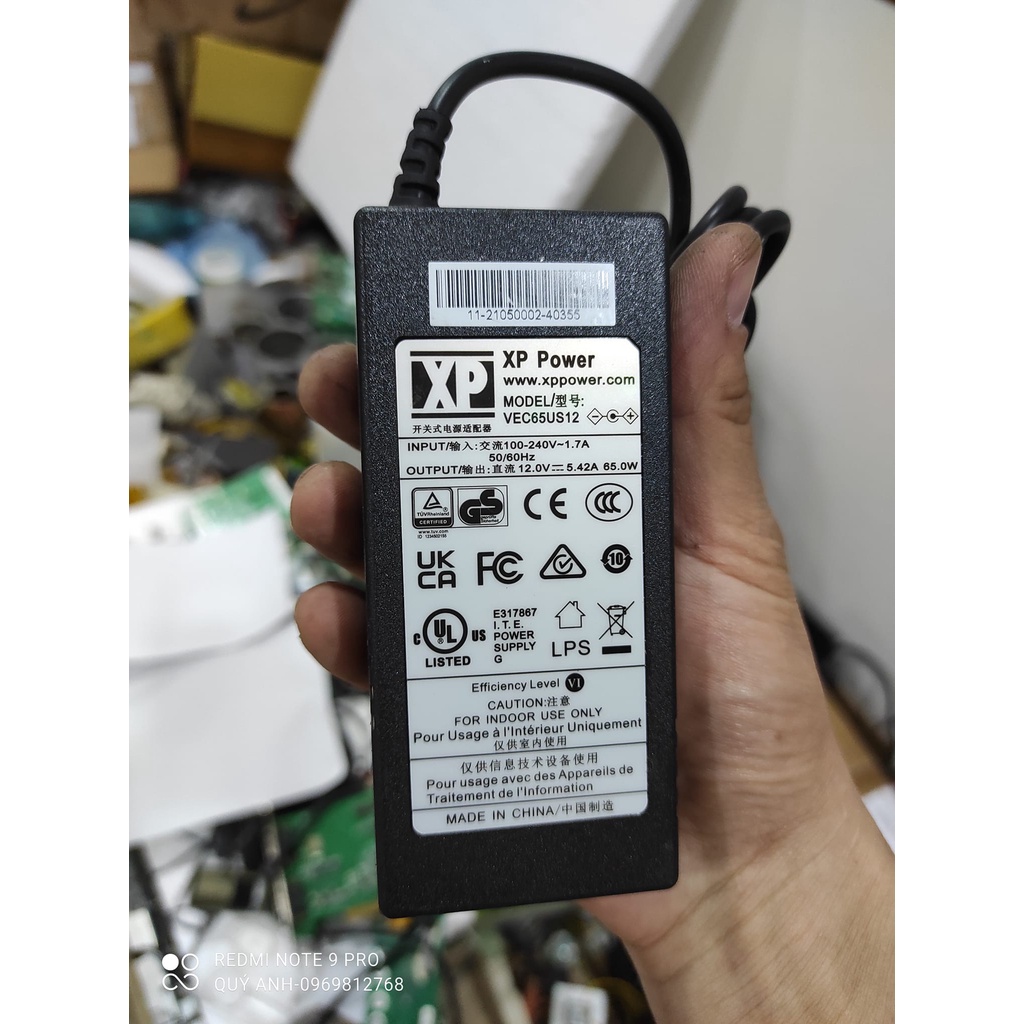 Nguồn adapter 12v-5.42a