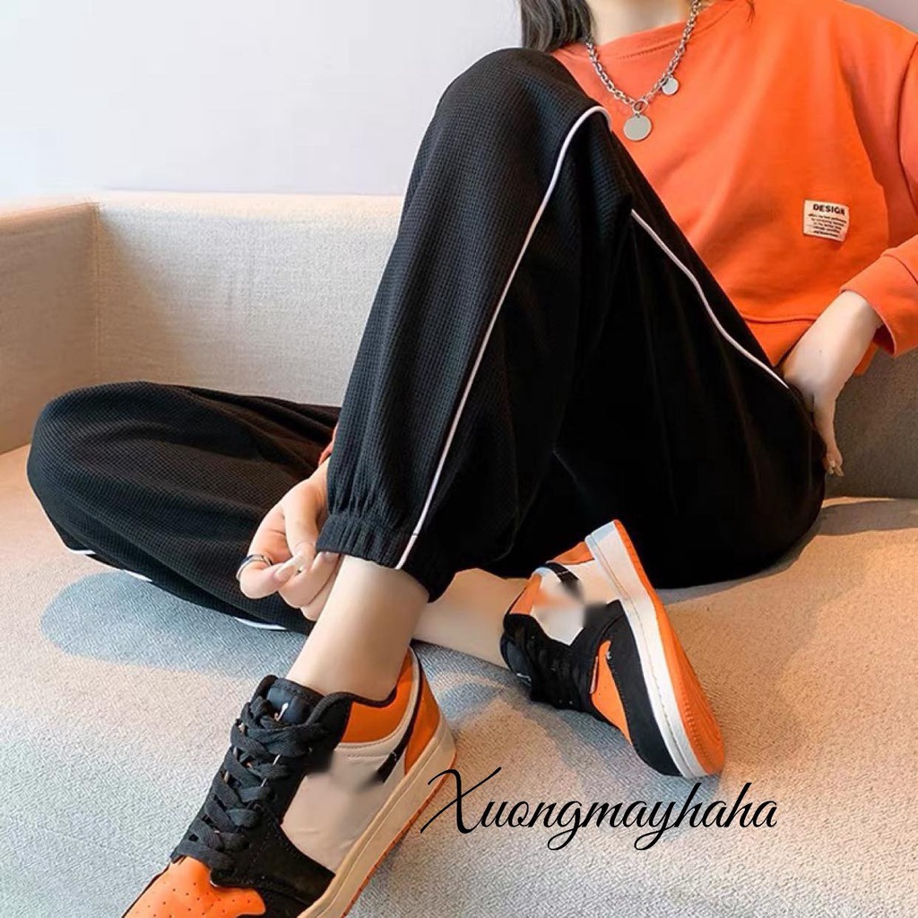 QUẦN JOGGER THỂ THAO CHẠY VIỀN BO GẤU CHẤT TỔ ONG DÀY DẶN-M606