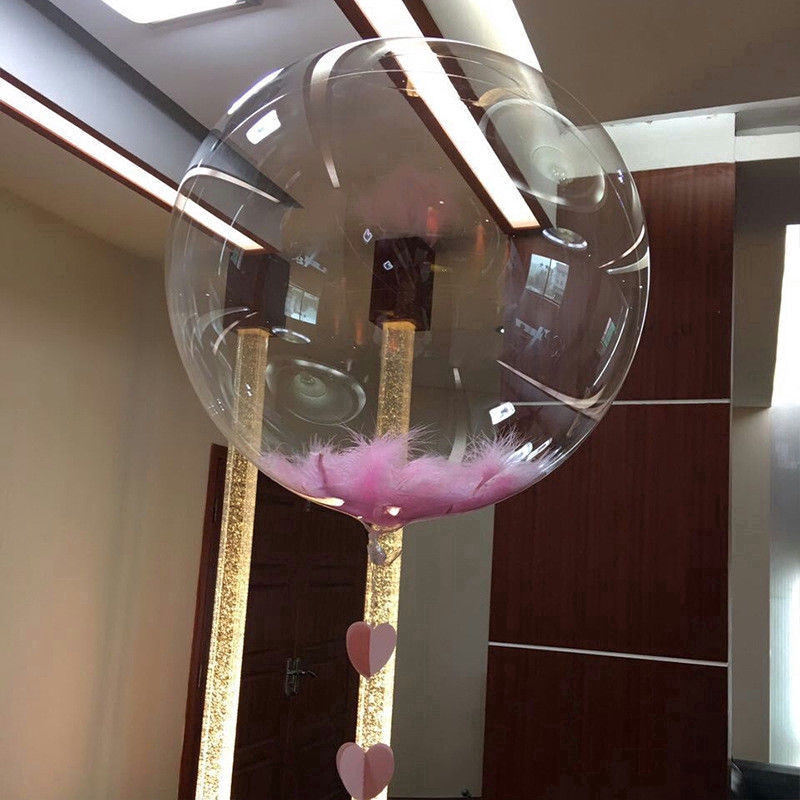 Bong bóng trong suốt cỡ 10 &quot; -36 &quot; dùng để trang trí bữa tiệc