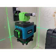 Máy cân mực Laser MAKITA Japan 12 tia xanh cao cấp -Tặng chân