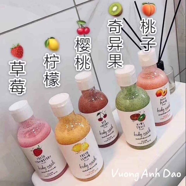 COMBO SỮA TẮM TẨY DA CHẾT