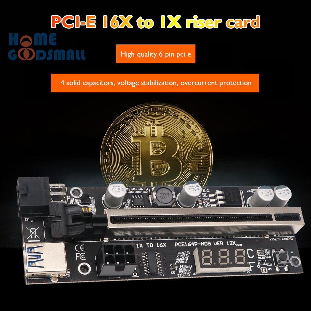 Card Mở Rộng Pci-E Usb 3.0 Pci Express 16x Sang 1x Sata Sang 6 Pin | BigBuy360 - bigbuy360.vn