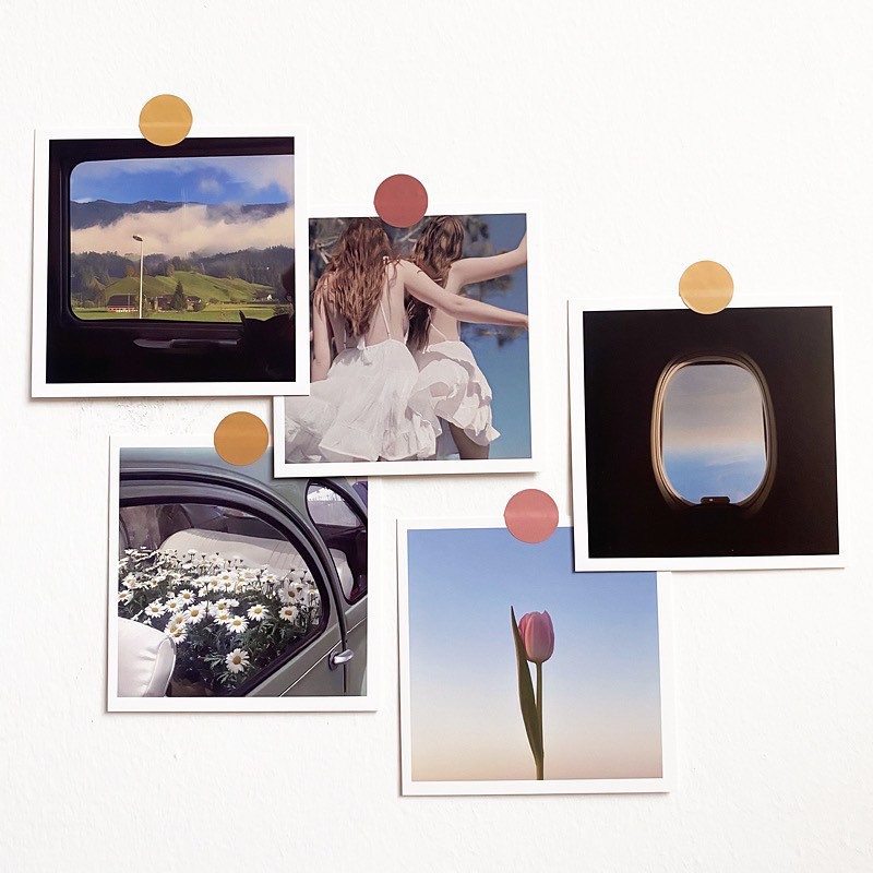 Set 5 Tấm Postcard Trang Trí Đáng Yêu