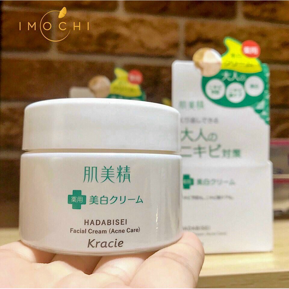 Kem Kracie Nhật Bản Hadabisei Facial Cream (Acne Care)