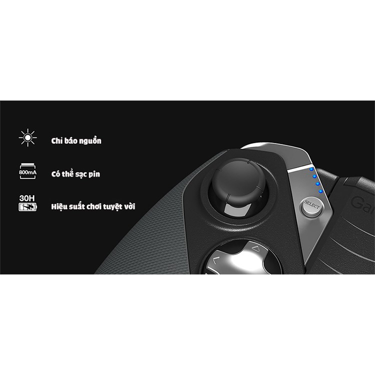 GamePad tay cầm chơi game máy tính GameSir G4S bluetooth dùng được cho điện thoại Android, máy tính, laptop