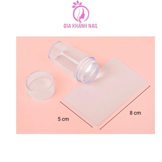con dấu in hình(tặng kèm gạt)