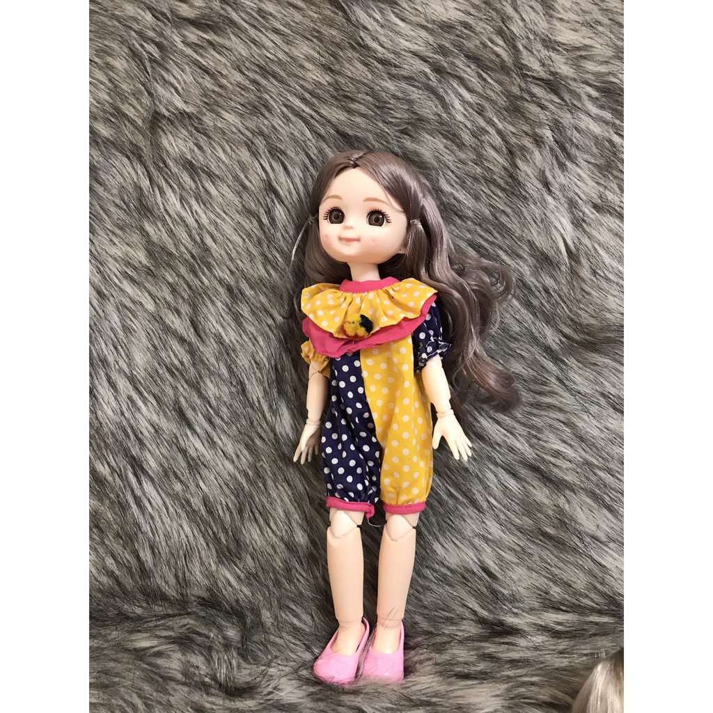 Búp Bê Barbie 23 khớp 30 cm  BJD 1/6 (kèm quần áo và giày ngẫu nhiên)