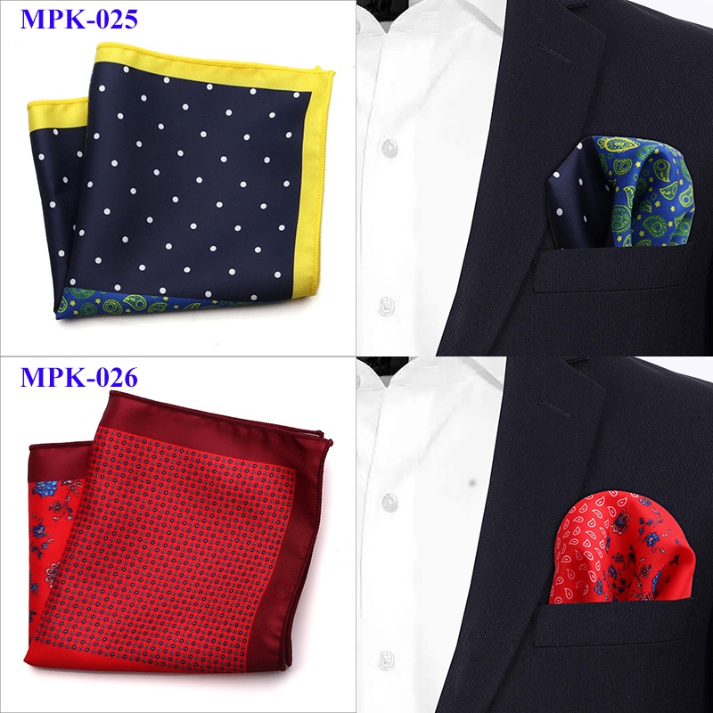 Khăn Tay Bỏ Túi 23CM * 23CM Sang Trọng Cho Nam
