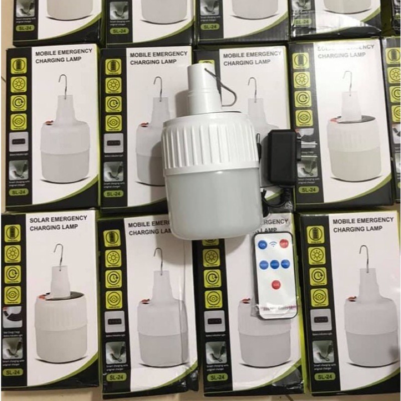 [Hàng Hót] Đèn Lé Buld năng lượng mặt trời có remote nhiều chế độ | BigBuy360 - bigbuy360.vn