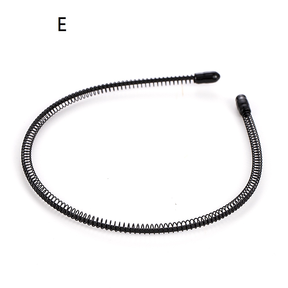 Băng đô cài tóc chơi thể thao bằng kim loại đơn giản cho nam &amp; nữ