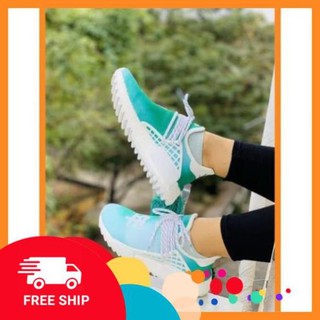 [Ảnh thật -Freship] Giày human màu xanh lá NLQK