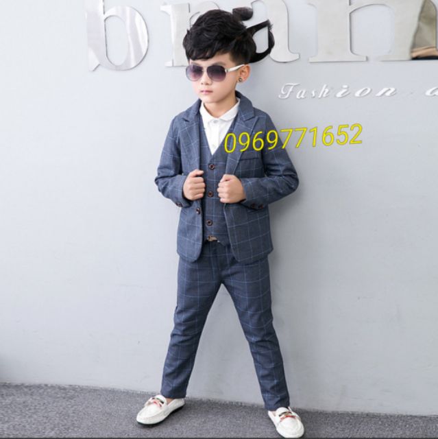 Bộ vest cho bé trai