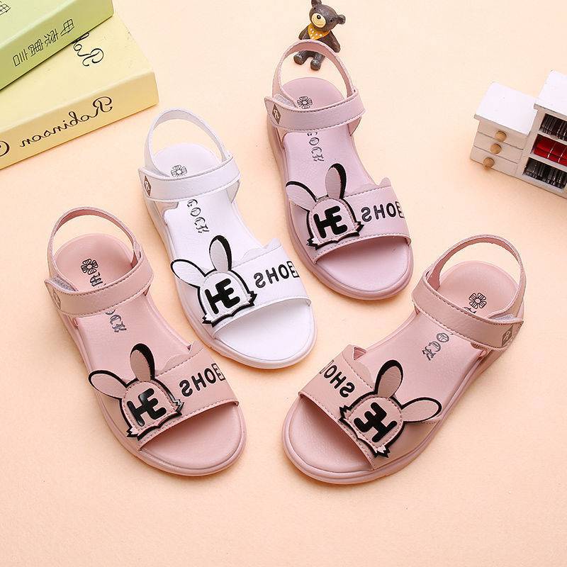 Sandal bé gái đi học đi chơi đều đẹp da mềm êm chân phong cách thời trang cá tính [SDG18]
