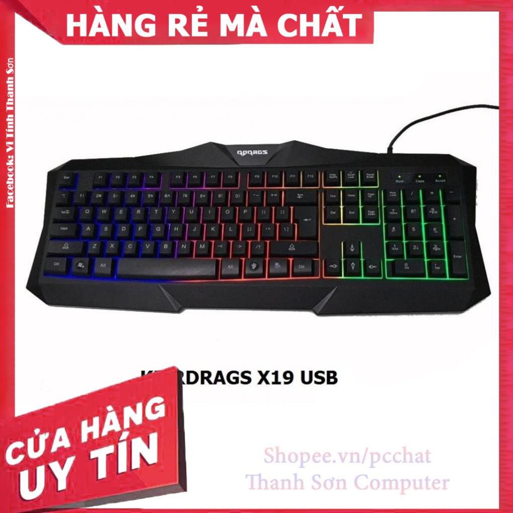 KB BOSSTON X19 LED USB -GAME - Linh Kiện Phụ Kiện PC Laptop Thanh Sơn