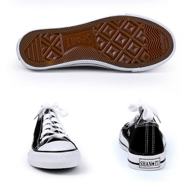 Giày thể thao canvas cổ thấp phong cách BTS | BigBuy360 - bigbuy360.vn