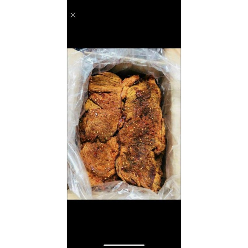 Khô bò miếng lon Pet 300gr