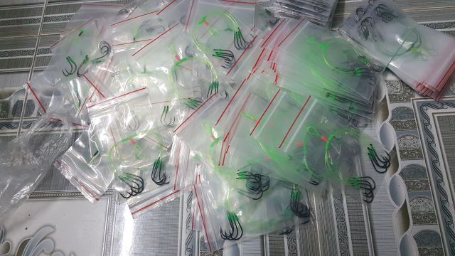 Chùm nho câu cá 4.6.8 lưỡi set nhật số 11