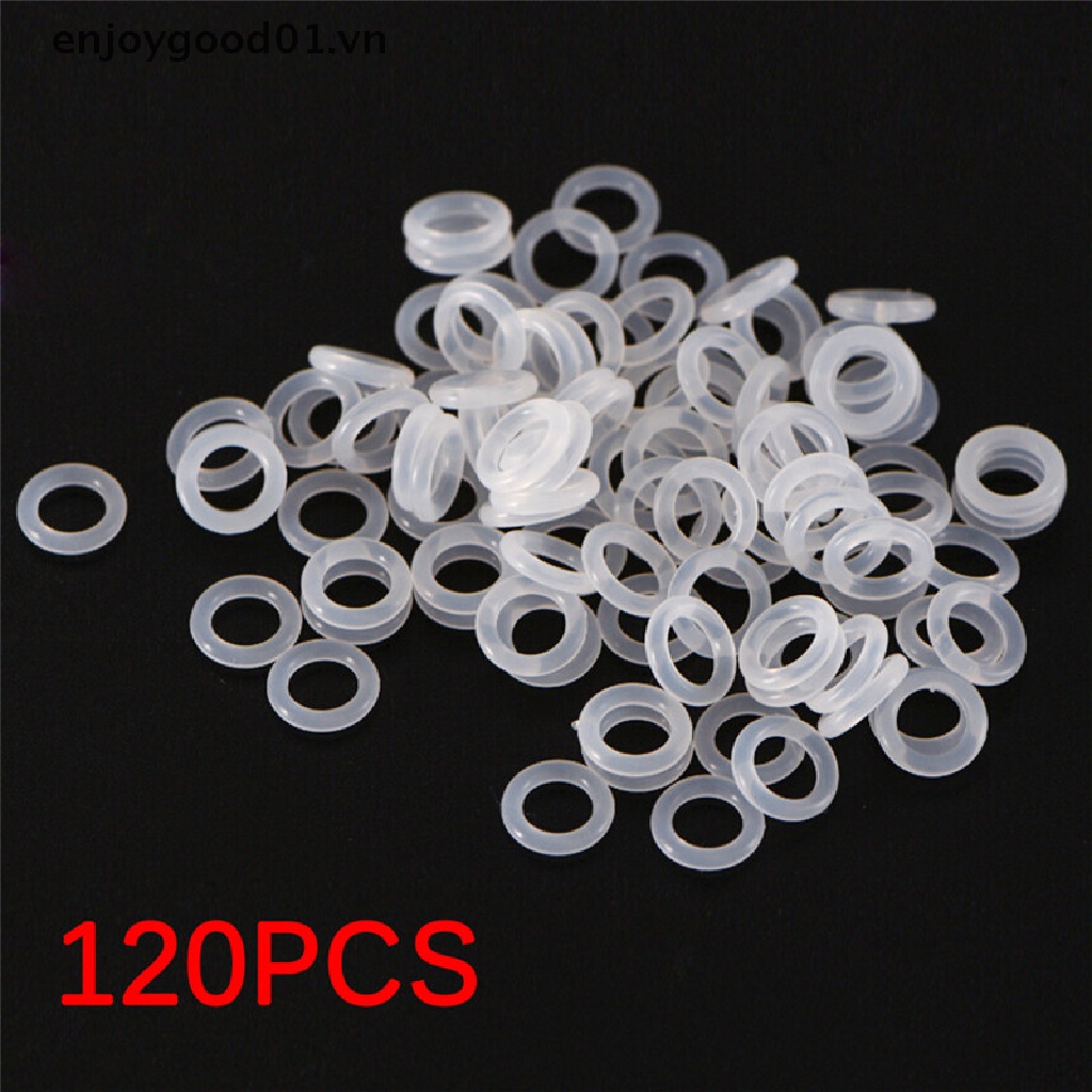 Set 120 vòng đệm silicon màu trắng cho bàn phím cơ Cherry MX