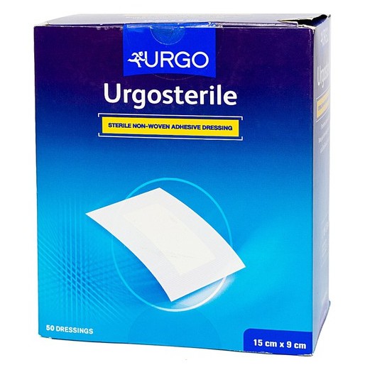 Băng Keo Dán Có Gạc Vô Trùng Urgosterile 50 Miếng (15x9cm) - 0403731