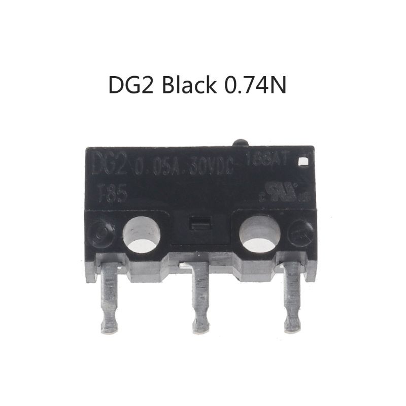 1 Công Tắc Micro Cherry Dg2 T85 0.05a 30vdc Dg4 T85 1a 125vac 1a30vdc Dg2 D4 1.47n Black 0.74n